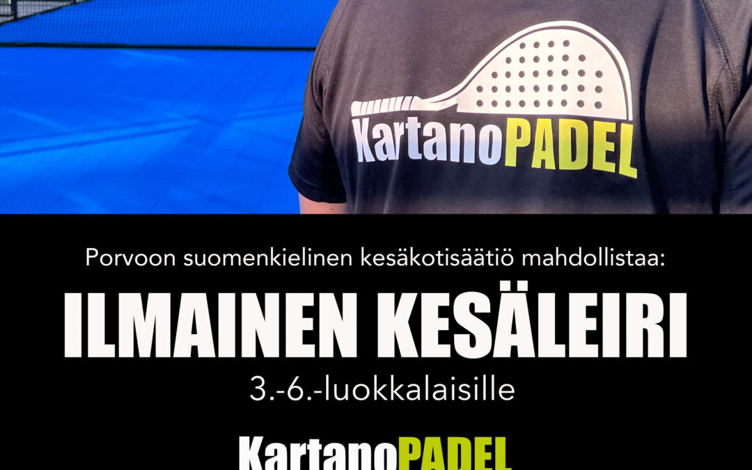 ILMAINEN KESÄLEIRI NUORELLE!